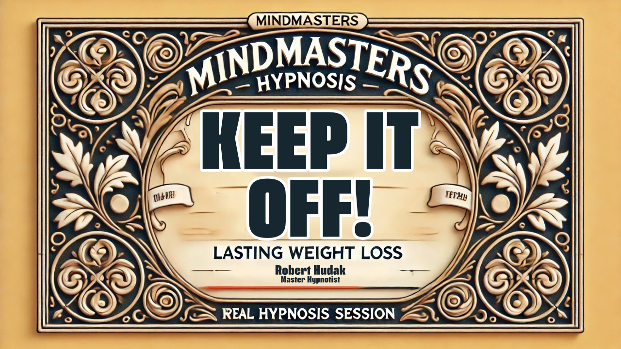 LASTING WEIGHT LOSS: Keep it Off! [WARNING: Real Hypnosis Session]