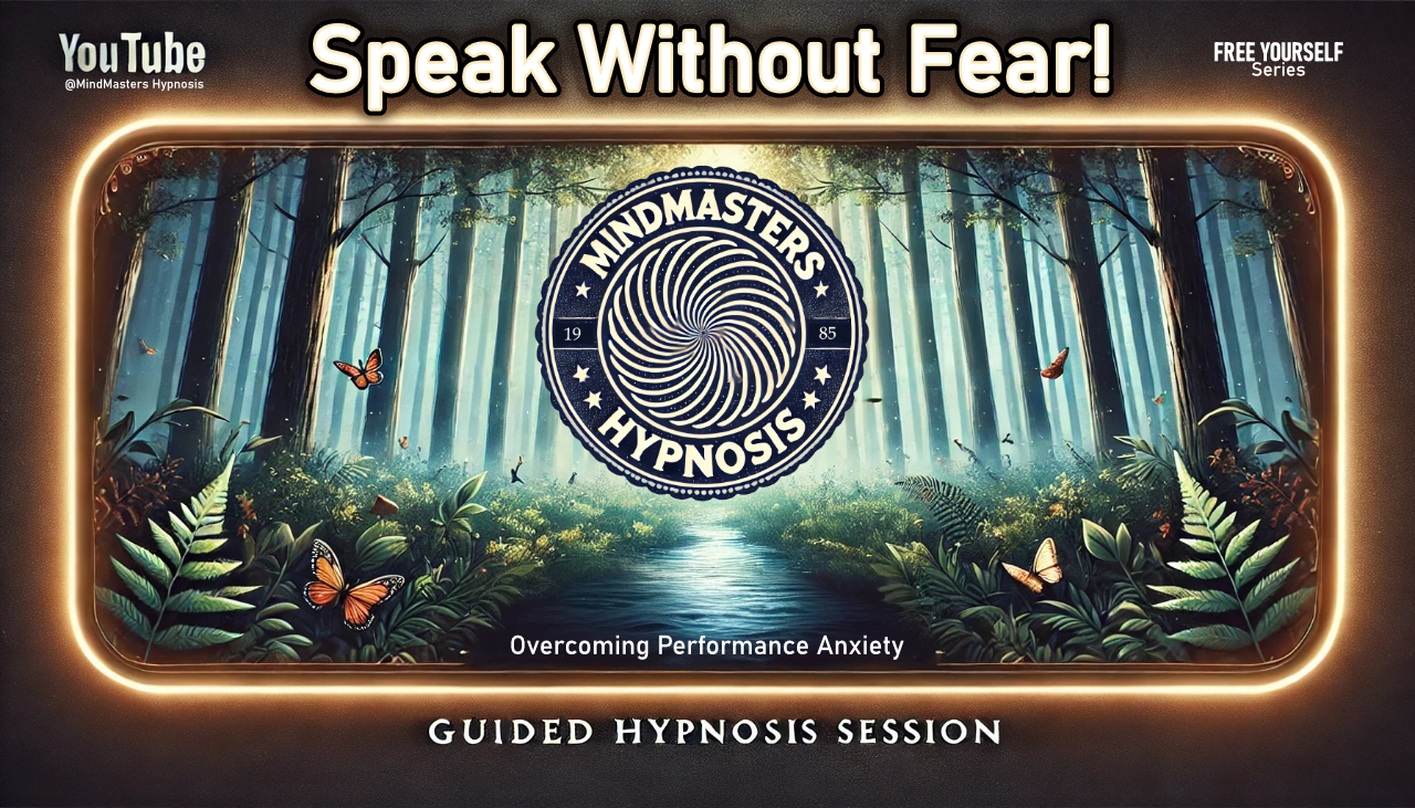 SPEAK WITHOUT FEAR: Overcome Your Fear of Public Speaking [WARNING: Real Hypnosis Session]